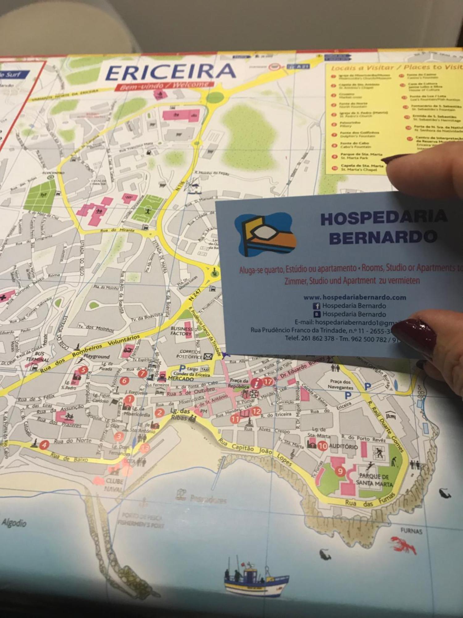 Hospedaria Bernardo 에리세이라 외부 사진